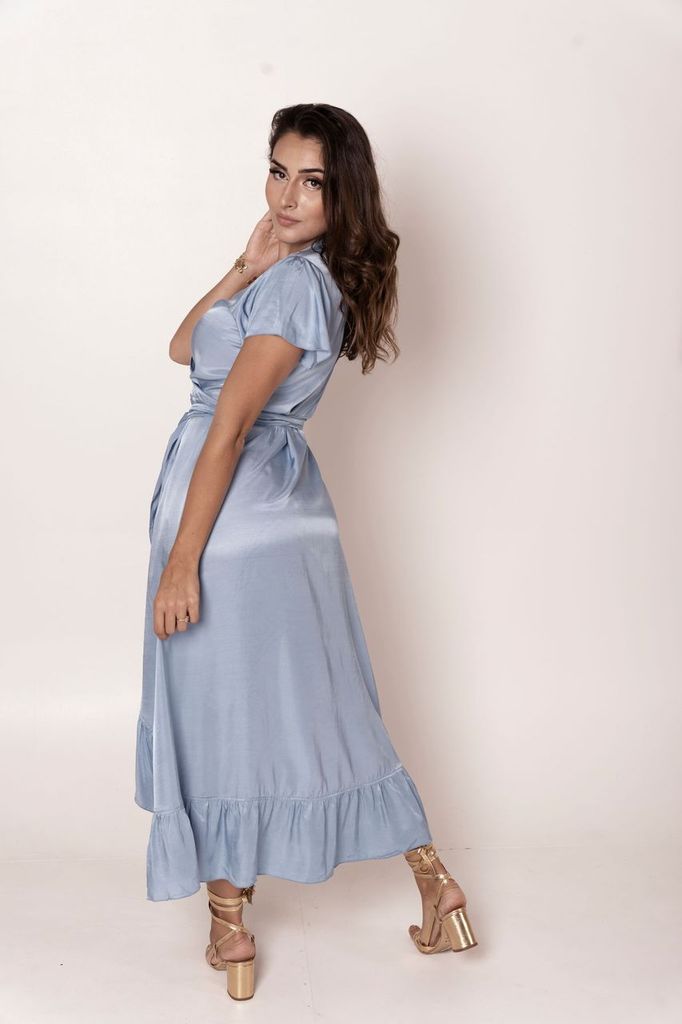 Mora Satin Dress